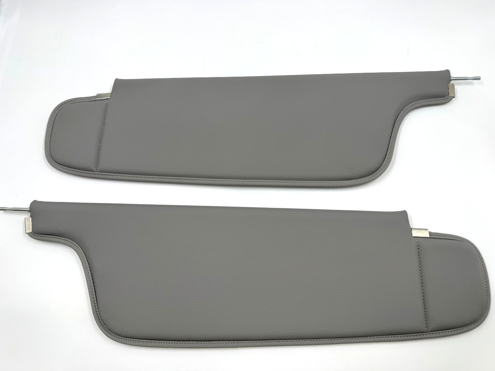 Light Gray Sunvisor Set for 1971-1974 Chrysler Sebring Coupe Hardtop Thin