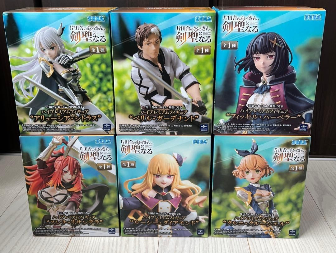 From Old Country Bumpkin to Master Swordsman Complete figure Set 2025 Japan