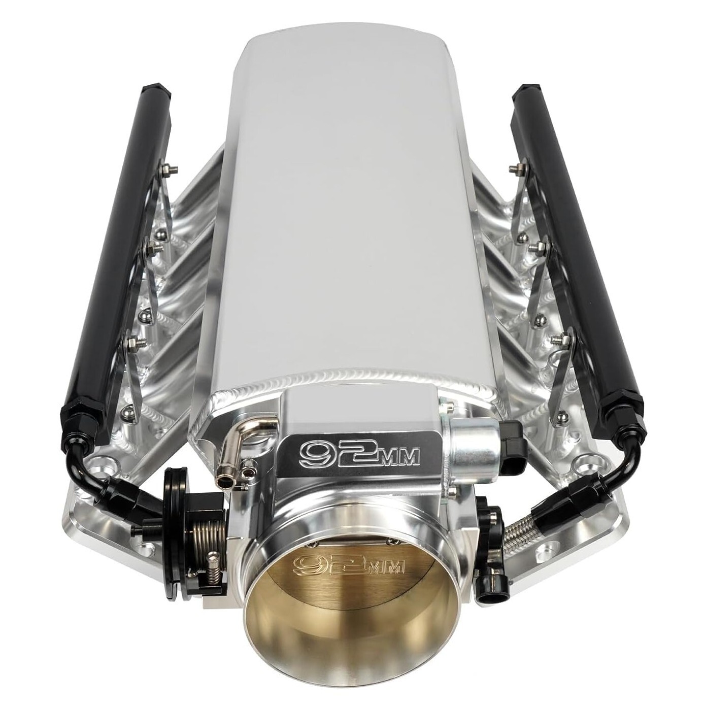 LS Intake Manifold Kit 92mm Throttle Body DBC LS1 LS2 LS6 Fabricated Aluminum