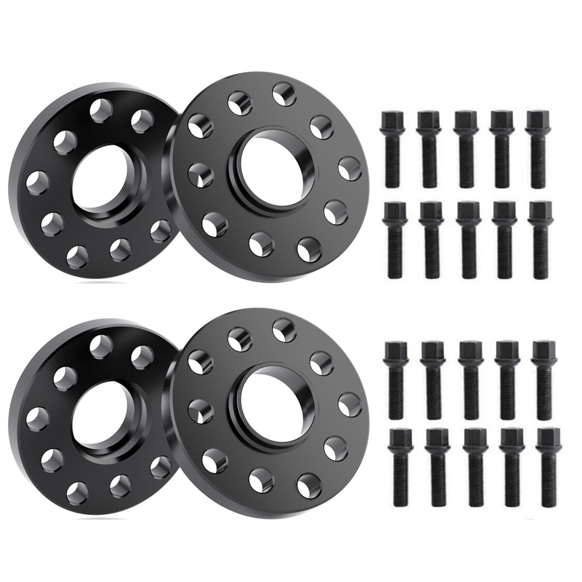 4x fit VolksWagen Staggered 15 MM & 20 MM Wheel Spacers 5x100 5x112 57.1 mm