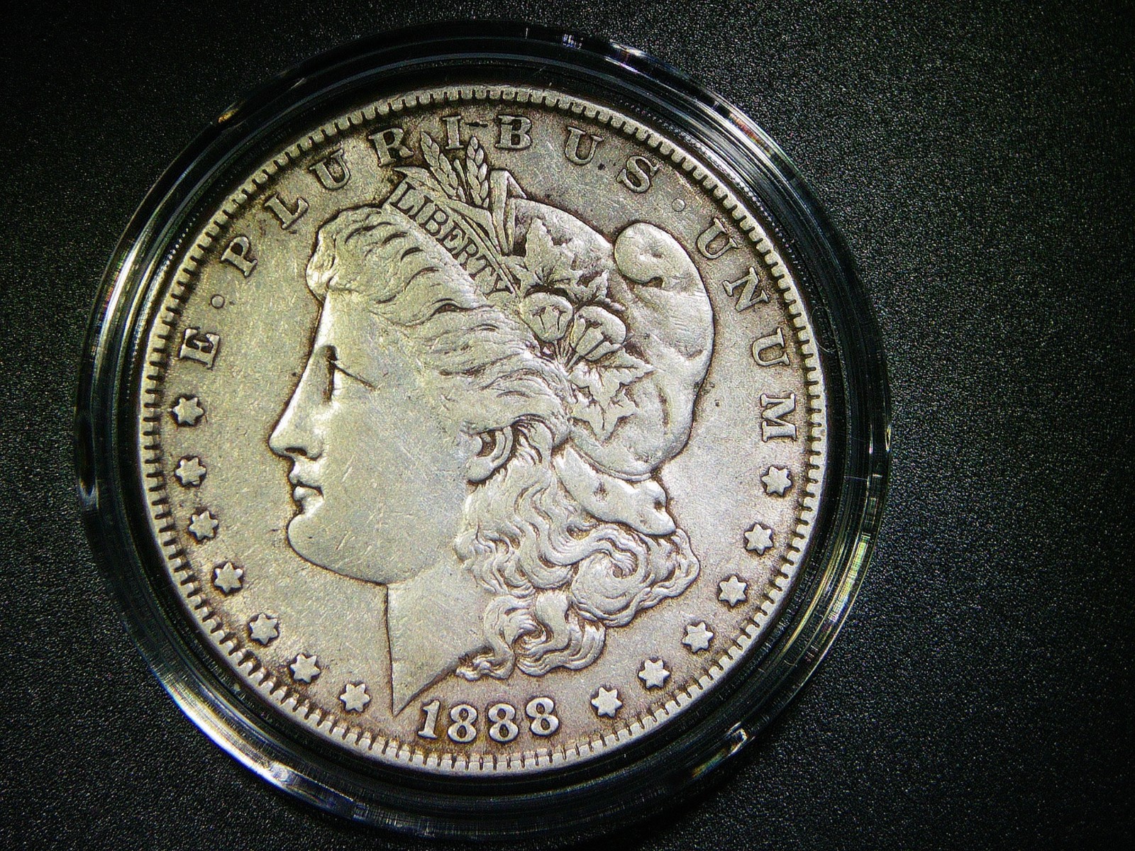 HARD DATE VF/EF 1888 MORGAN SILVER DOLLAR NICE COLLECTORS COIN M-1913
