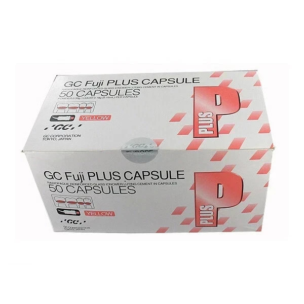 GC Fuji Plus Yellow Capss Refill 50/Pk GC Fuji Plus Yellow Capss Refill 50/Pk