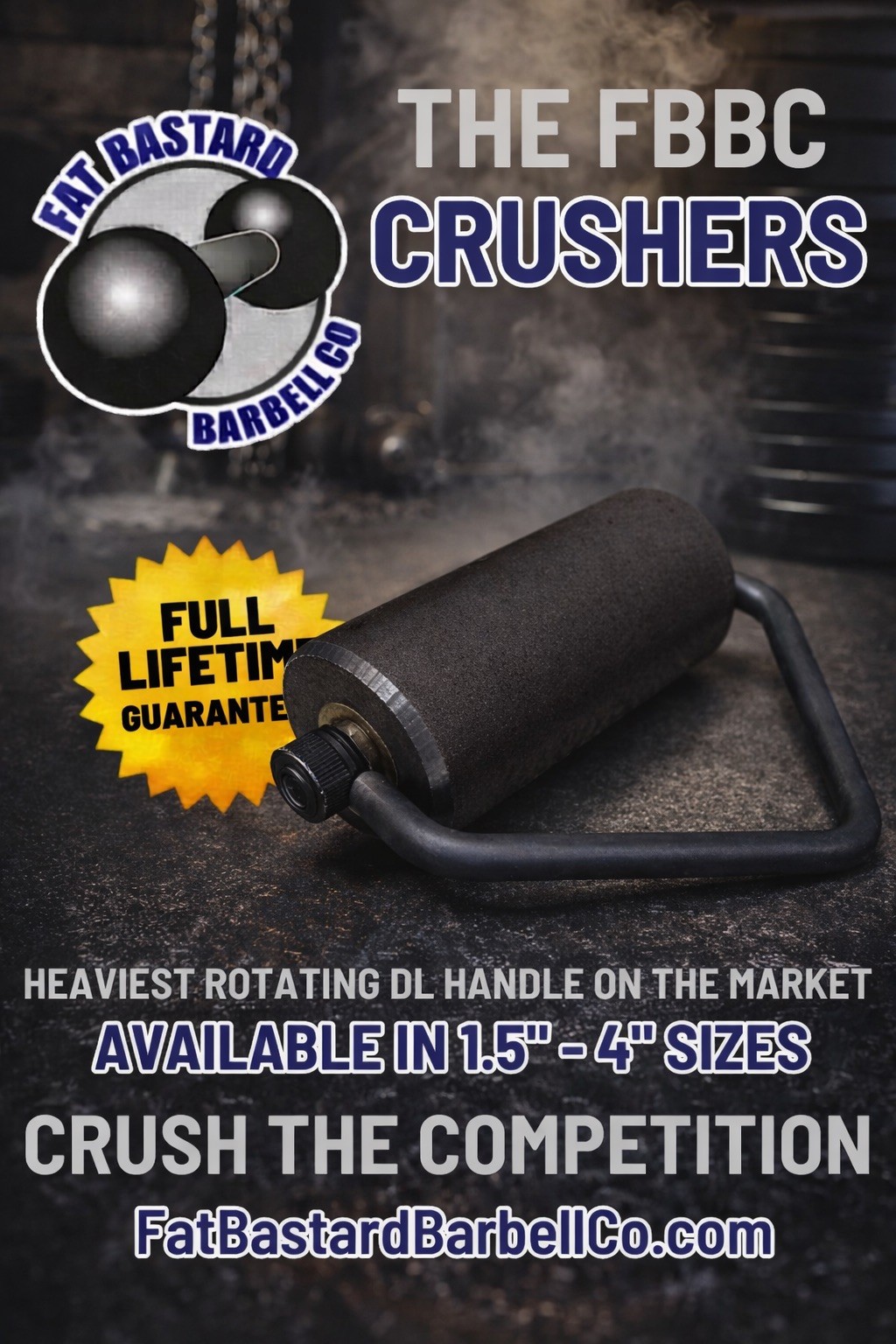 FBBC Fat Bastard Barbell Company Crusher 2.25 Diameter Bushing