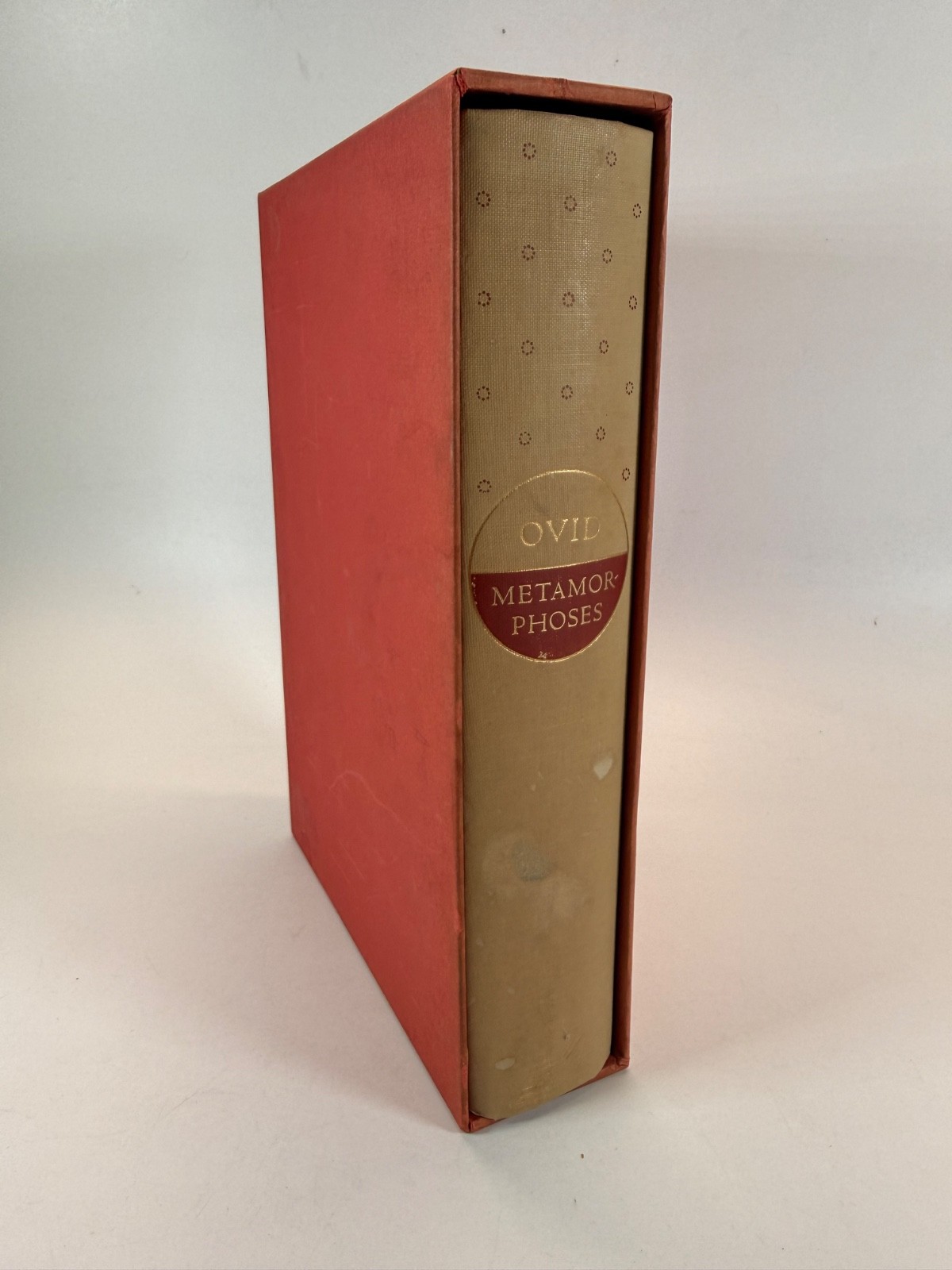 Ovid Metamorphoses 1961 Heritage Press Hans Erni Illustrated Slipcase Sandglass
