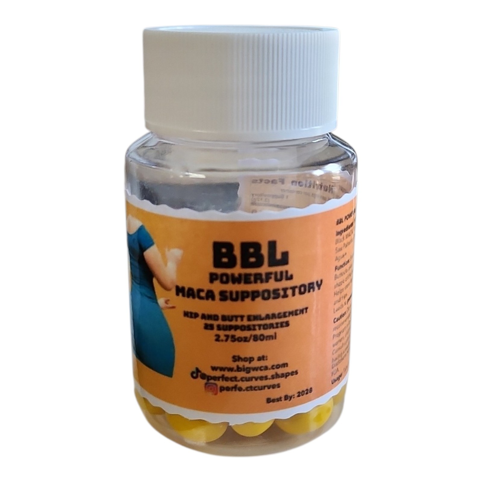 ONE WEEK RESULTS BBL POWERFUL MACA 25 SUPPOSITORIES 100% NATURAL 2.75oz. BBL ONE WEEK RESULTS BBL POWERFUL MACA 25 SUPPOSITORIES 100% NATURAL 2.75oz. BBL