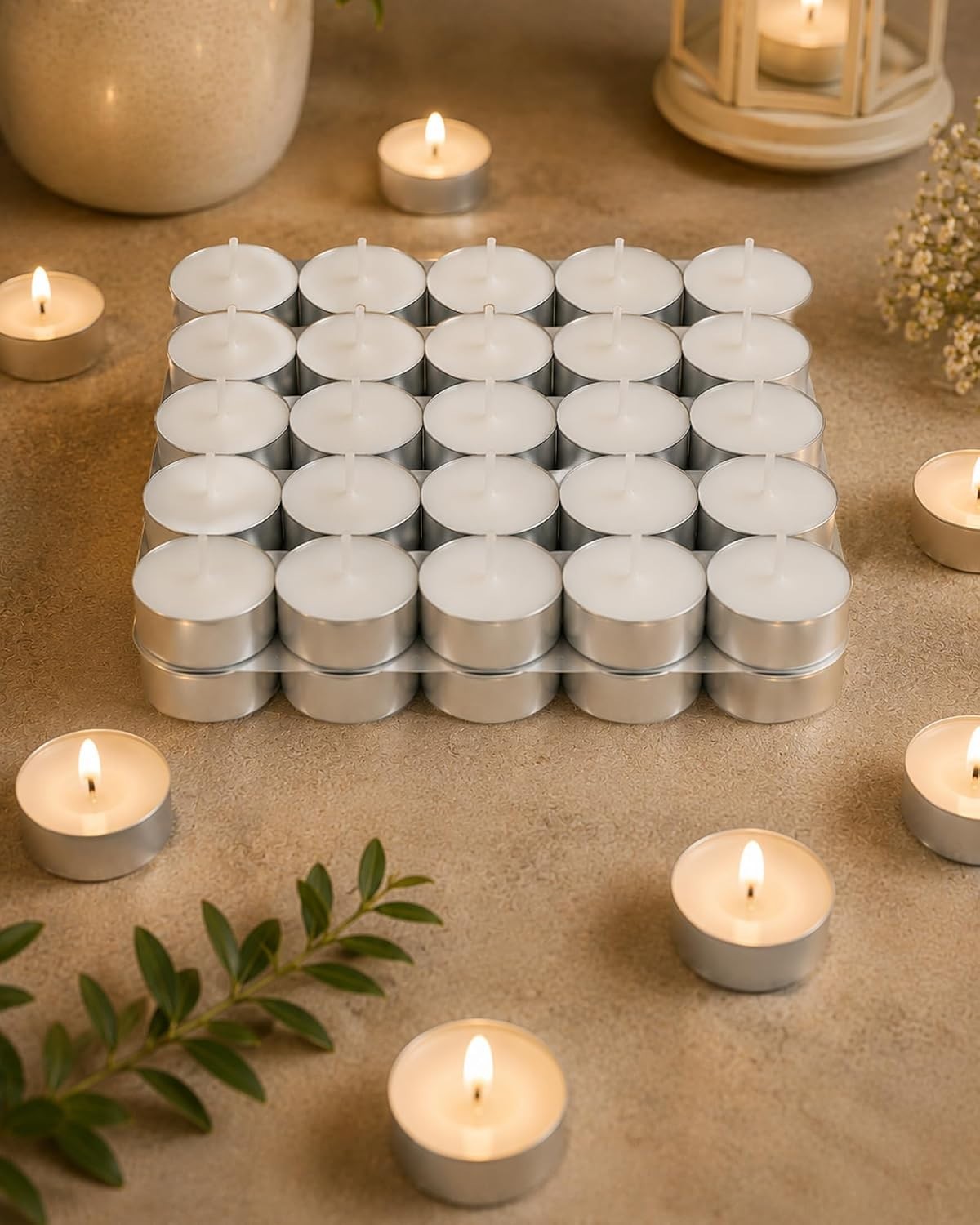 Wax Diyas Traditional Indian Diwali Decorative Candles Home Pooja Festival