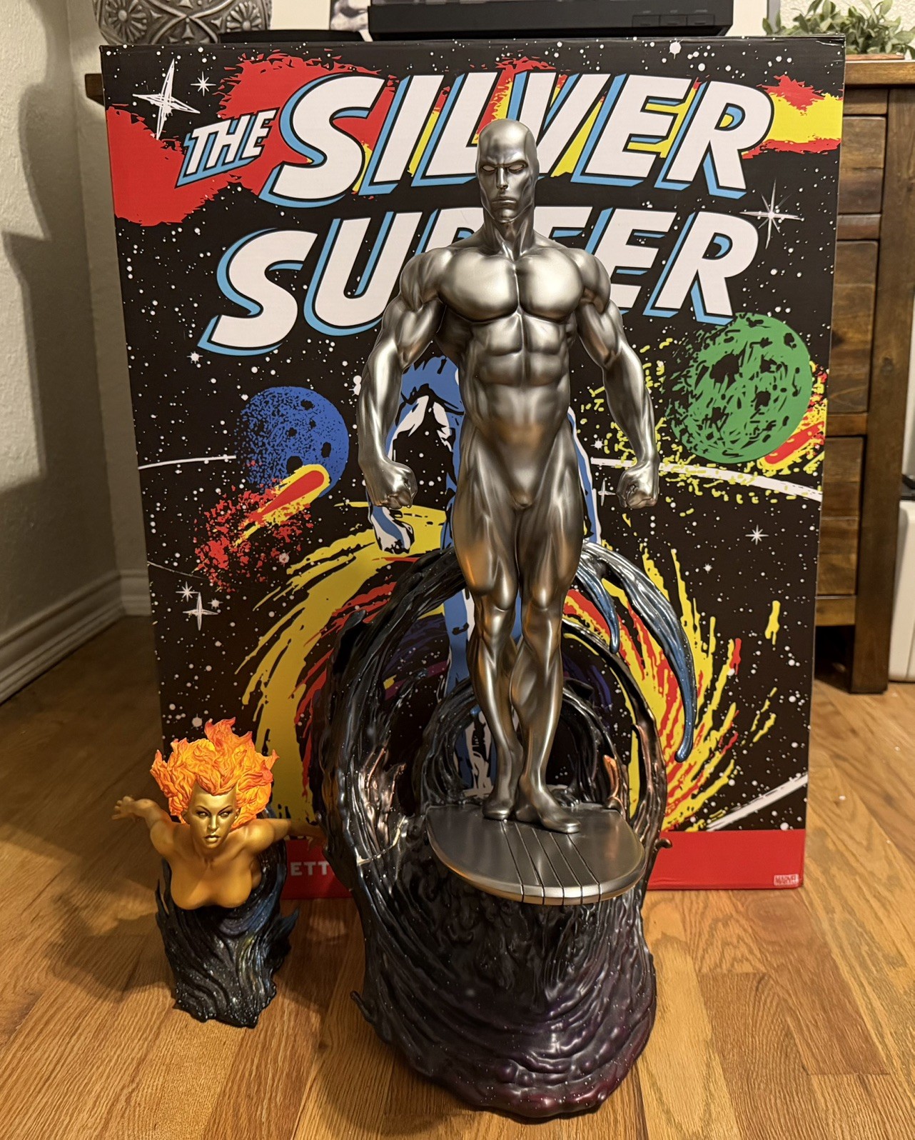 Sideshow Collectibles Silver Surfer Maquette Exclusive Statue