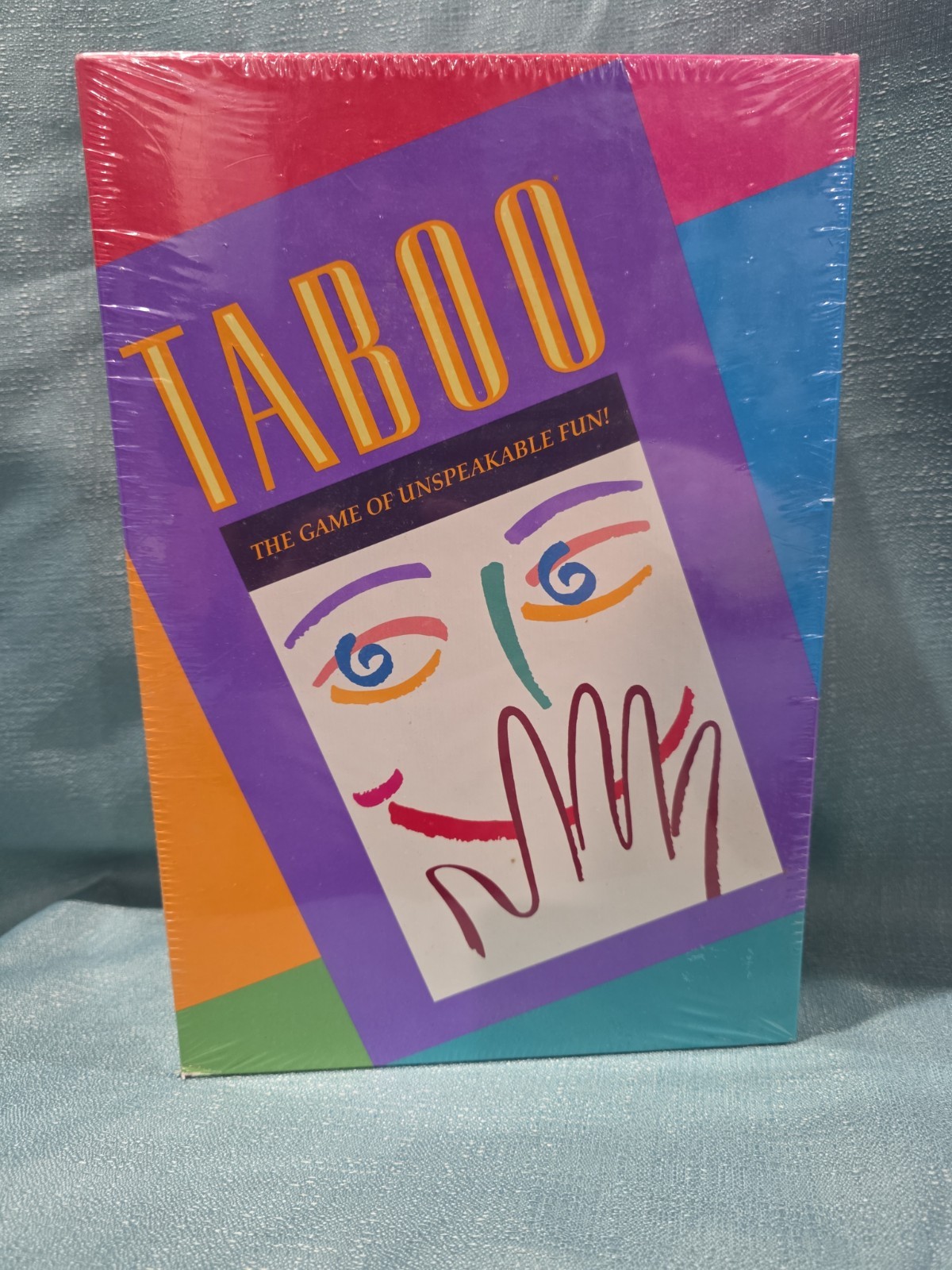 Taboo Board Game The Game Of Unspeakable Fun Complete 1989 Vintage New Taboo Board Game The Game Of Unspeakable Fun Complete 1989 Vintage New
