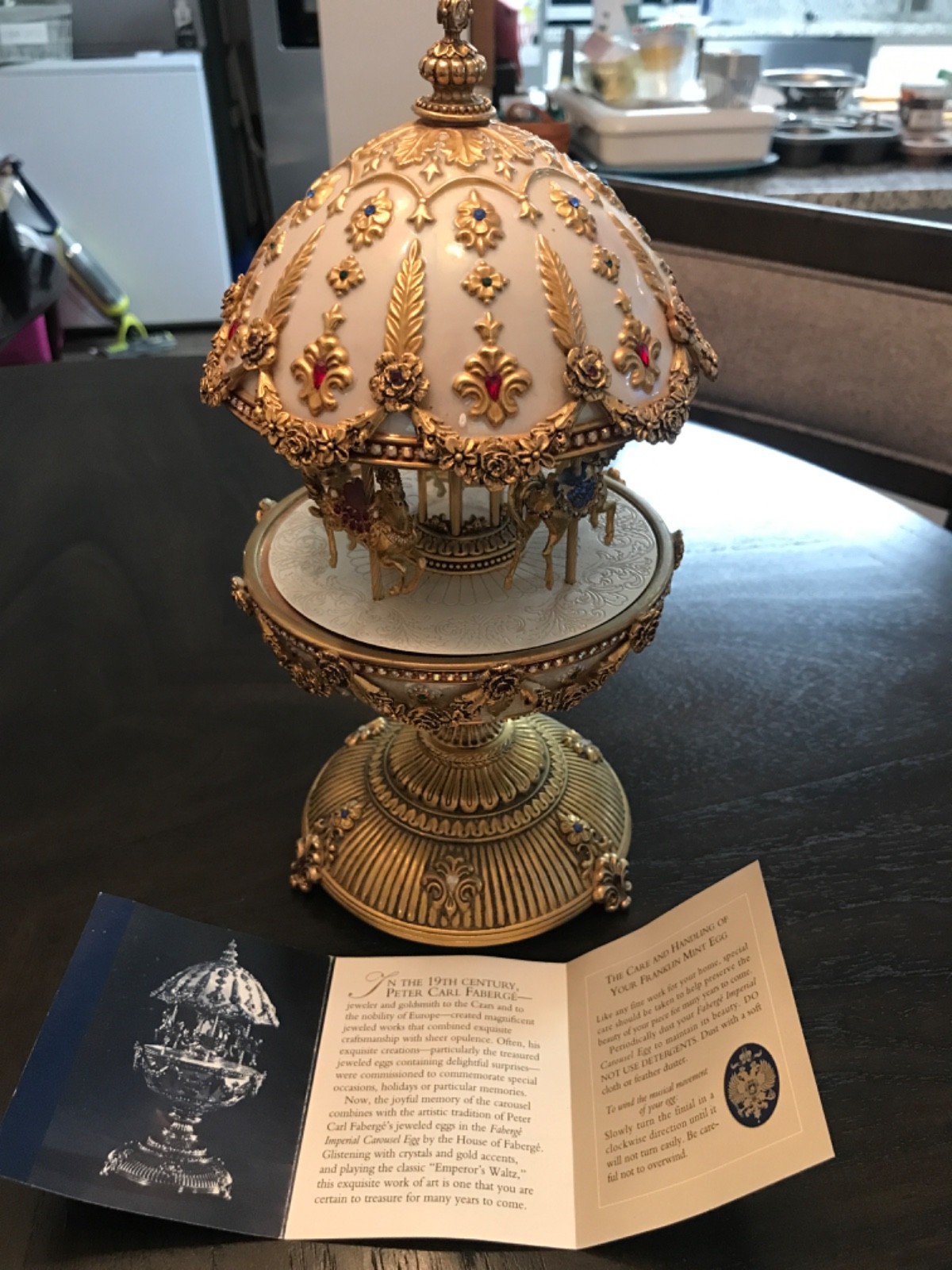 The Faberge’ Imperial Carousel Egg