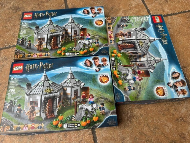 LEGO 75947 Harry Potter Hagrid\'s Hut Buckbeak New sealed box (cosmetic damage)