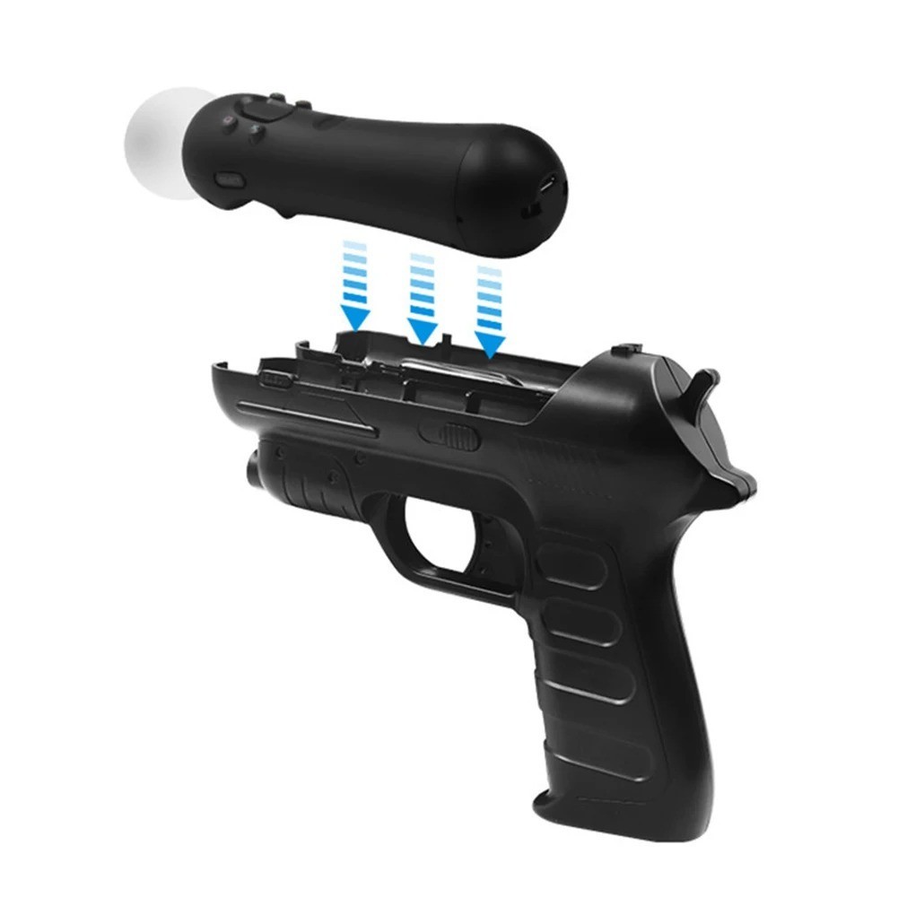 2PCs Exquisite Move Shooter Guns Motion Controller Attachment Nav for PS4 VR PS3 2PCs Exquisite Move Shooter Guns Motion Controller Attachment Nav for PS4 VR PS3