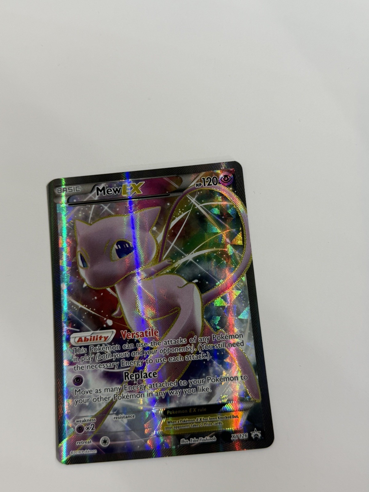 The Pokémon Company Pokemon TCG Mew EX XY126 Promo Holo Basic Psychic 