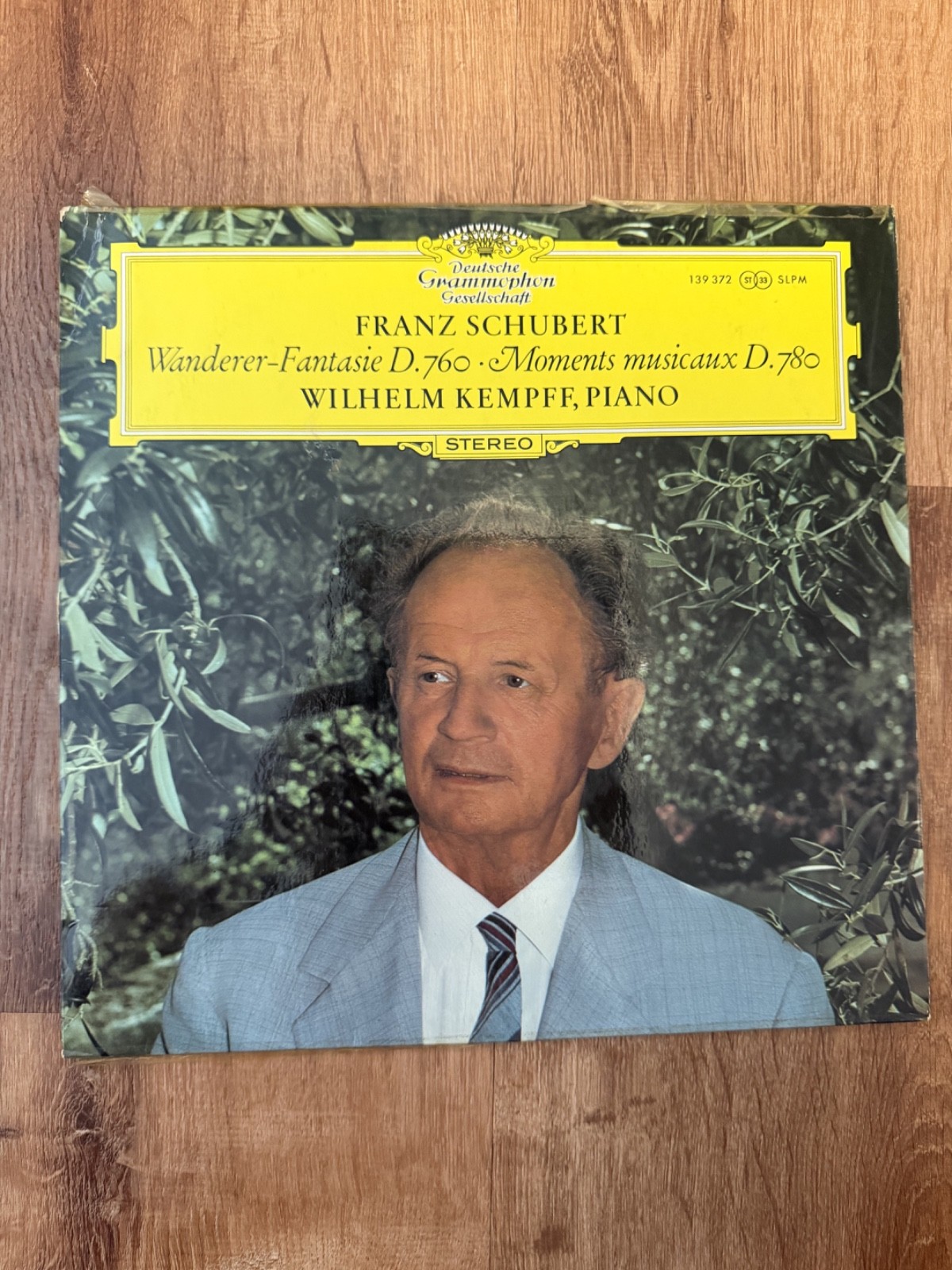 Schubert Wanderer-Fantasie Moments Musicaux Wilhelm Kempff DG 139 372 Vinyl LP Schubert Wanderer-Fantasie Moments Musicaux Wilhelm Kempff DG 139 372 Vinyl LP