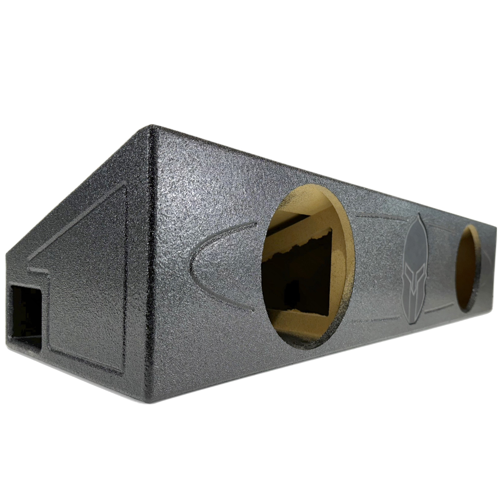 2019-2025 Jeep Gladiator 2x8” Subwoofer Box Front Fire Ported Under Rear Seat