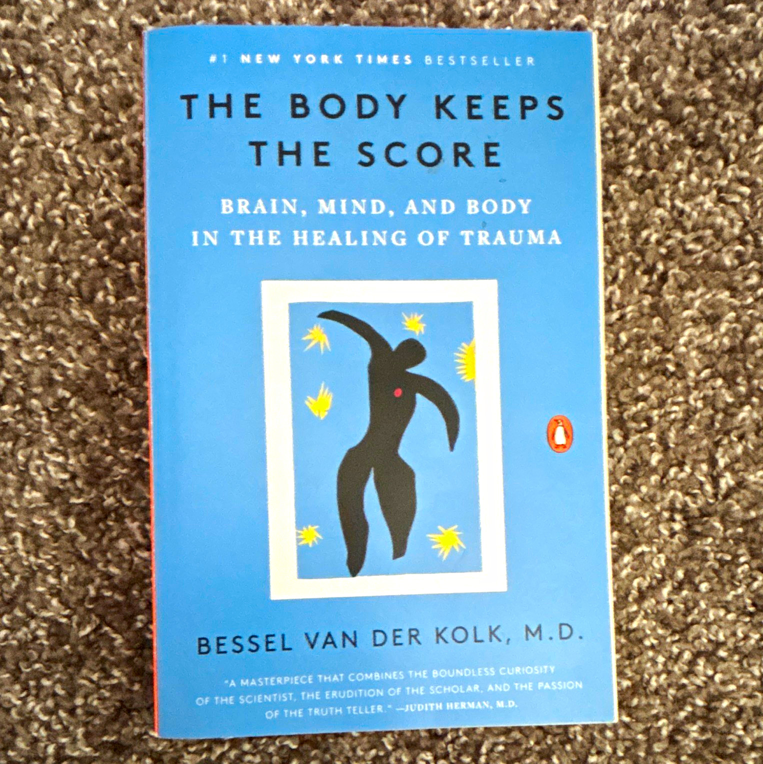 Bessel van der Kolk M.D. The Body Keeps the Score Trauma Healing 2015 TPB