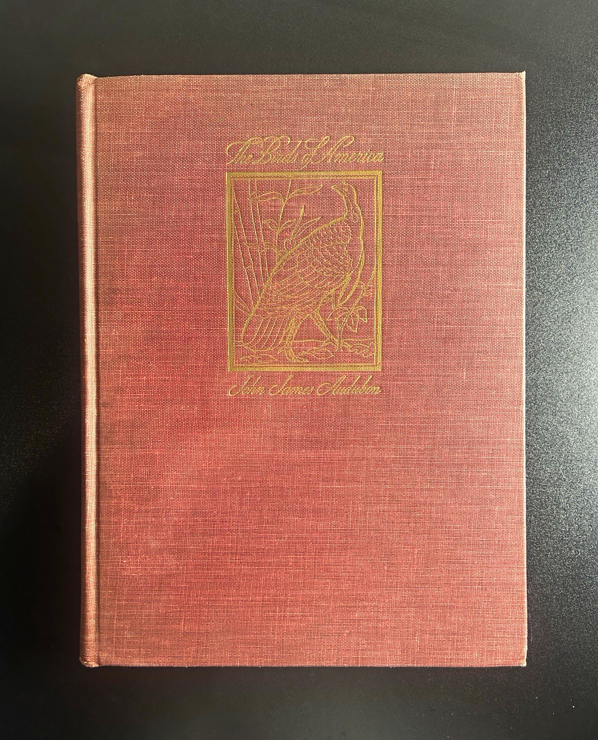John James Audubon The Birds of America Hardcover Macmillan 1946 Fifth Printing