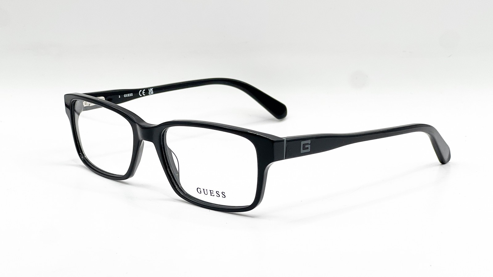 NEW GUESS GU1906 001 BLACK AUTHENTIC EYEGLASSES 55-18