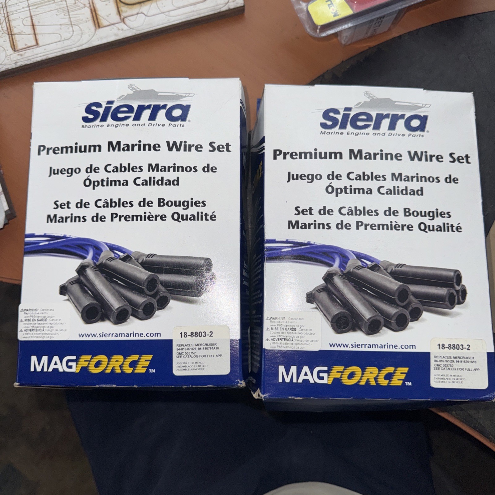 Sierra Premium Marine Wire Set 18-8803-2