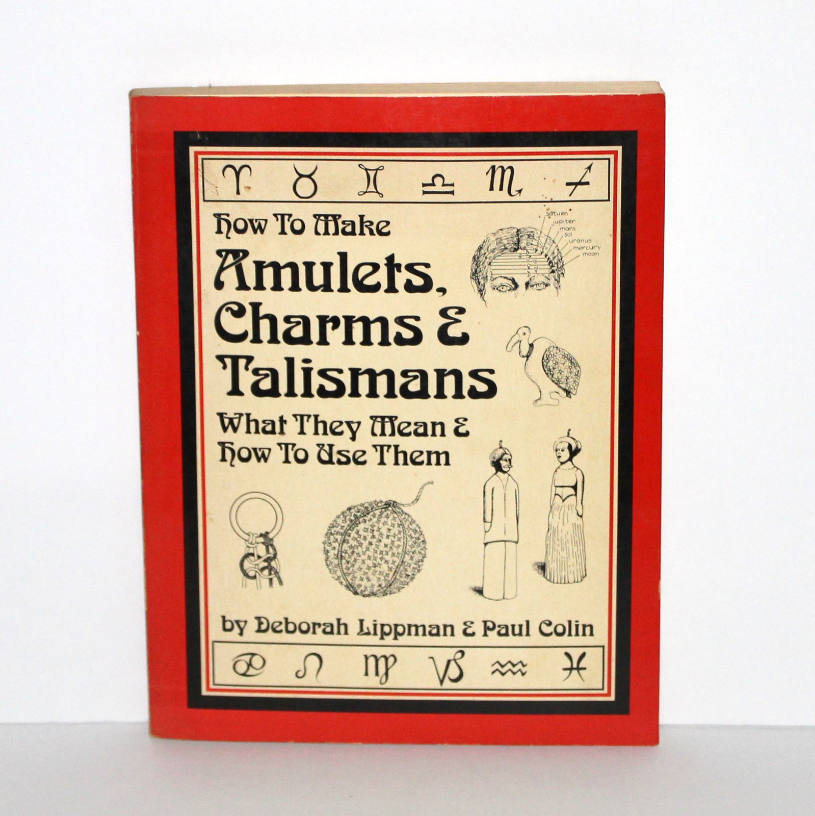 How to Make Amulets Charms Talismans 1974 Deborah Lippmann 1st Ed magic