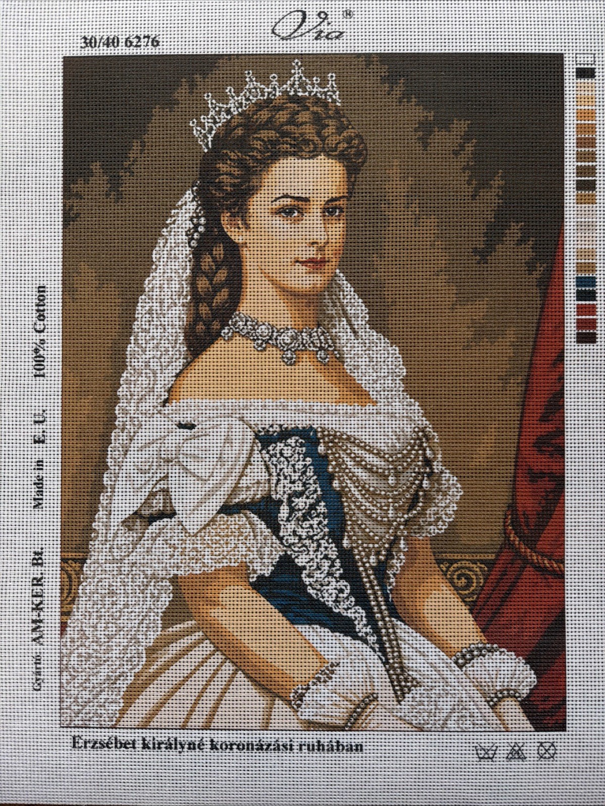 Via Printed Needlepoint Tapestry Gobelin Canvas Only 40x50 Cm Via Printed Needlepoint Tapestry Gobelin Canvas Only 40x50 Cm
