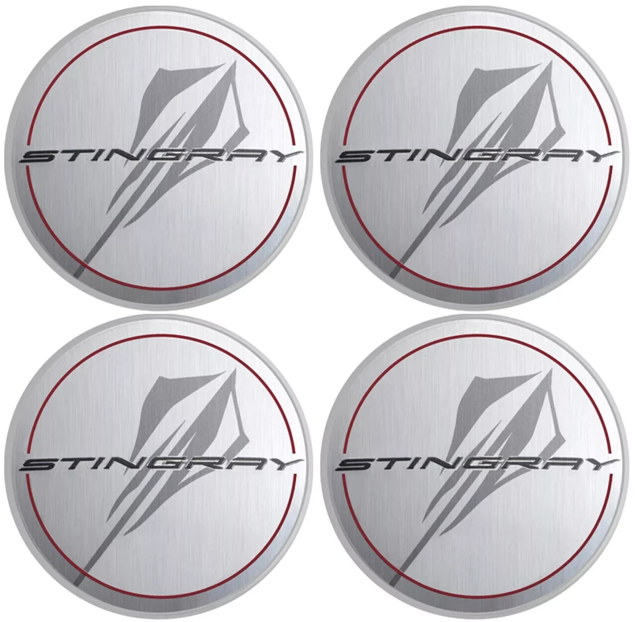 2020-2027 Chevrolet Corvette C8 Stingray Chrome / Silver Center Cap 84385016 OEM 2020-2027 Chevrolet Corvette C8 Stingray Chrome / Silver Center Cap 84385016 OEM