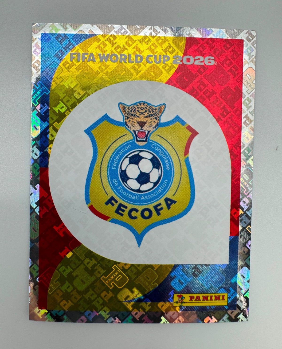 2026 100% Authentic Panini FIFA World Cup Congo DR Stickers Team — You Pick