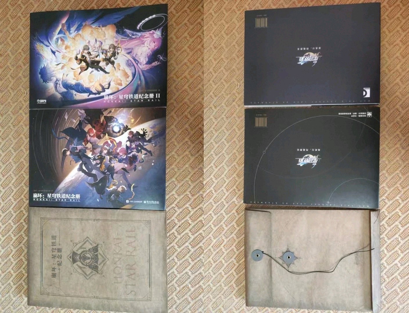 Honkai: Star Rail Commemorative Book Vol.1 & Vol.2 Art Collect Album