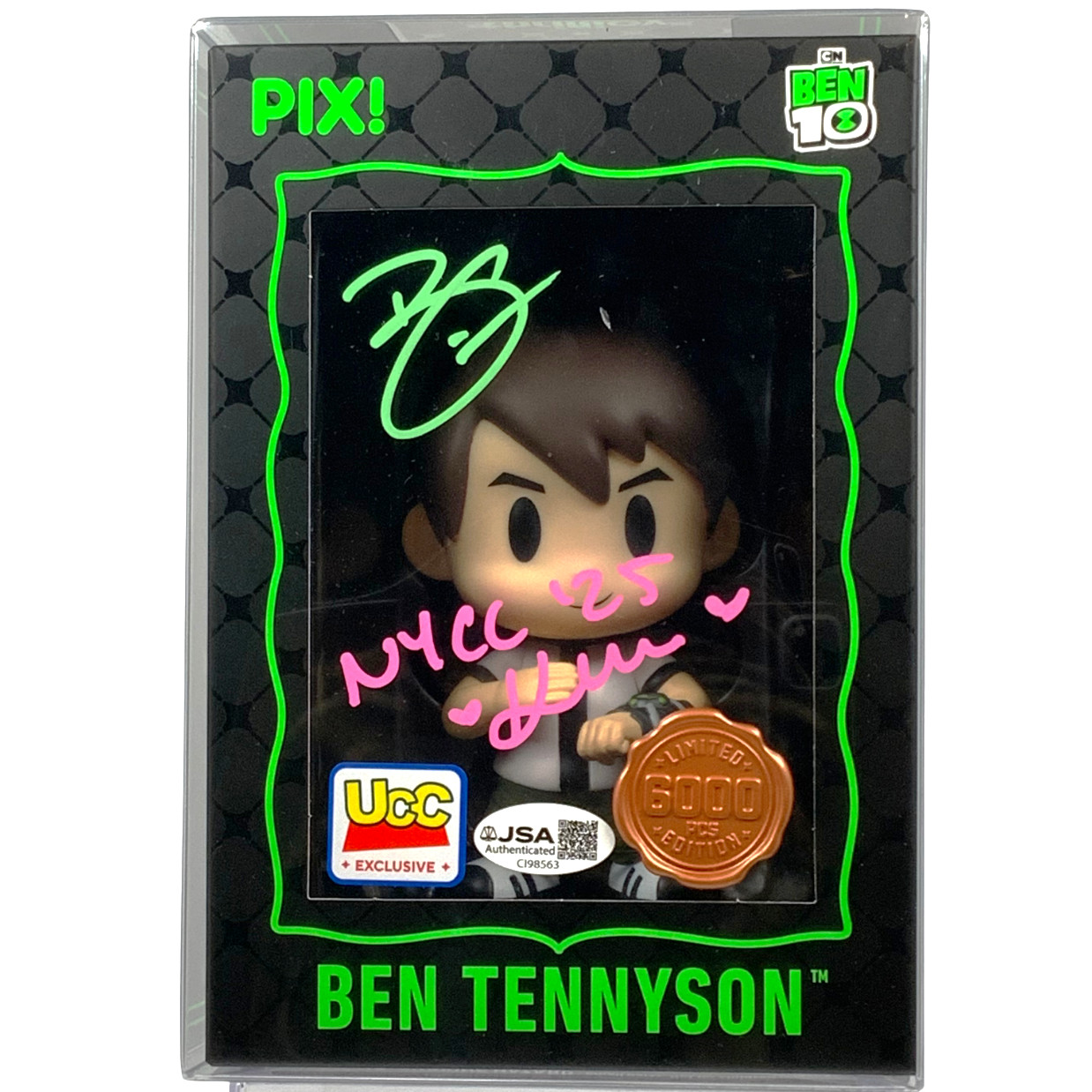 Thrilljoy Pop Cave BEN TENNYSON B Mariotti & K Marston Signed JSA 🔥HOT ITEM 🔥