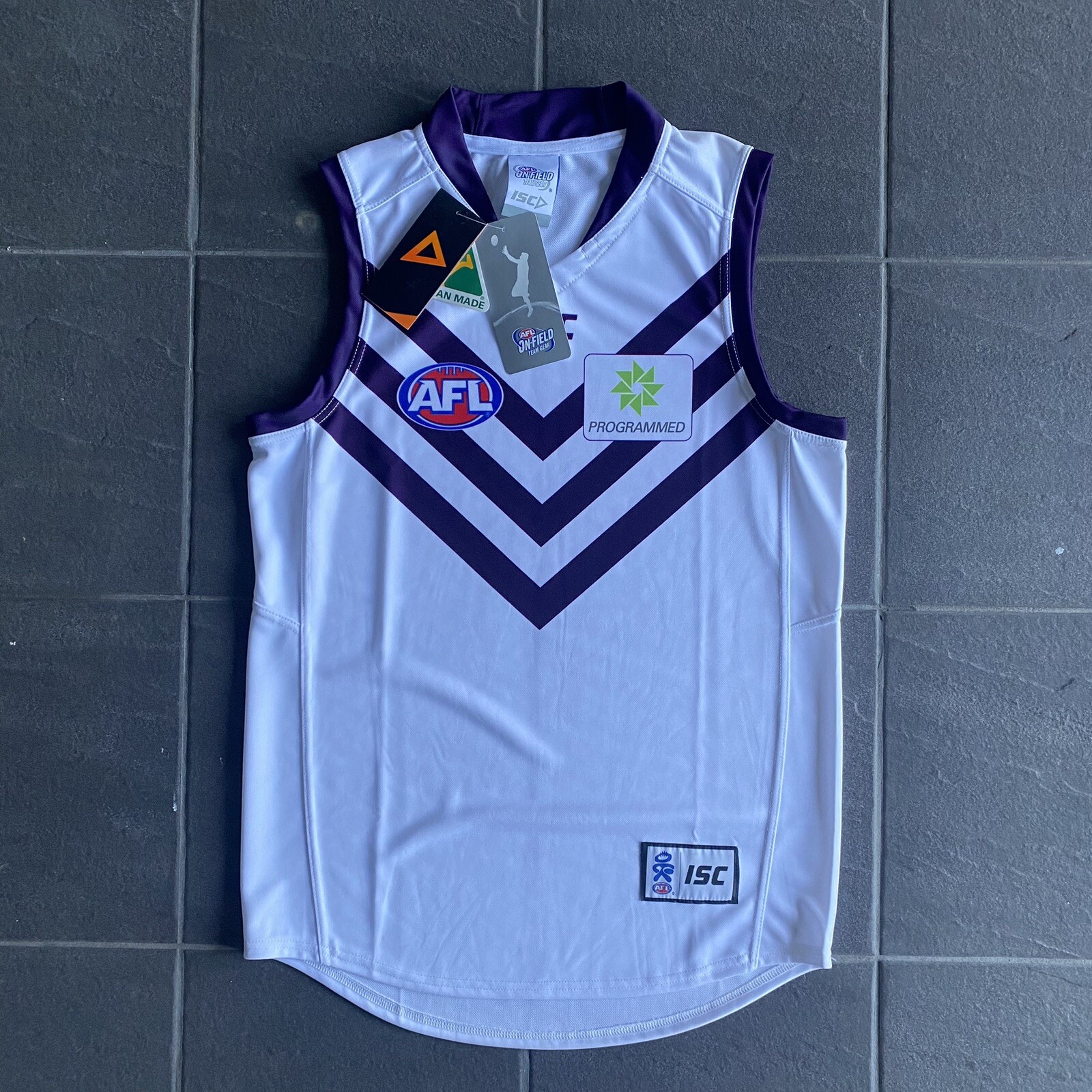 Fremantle Dockers Clash Jersey Guernsey Jumper AFL Size XL With Tags Football