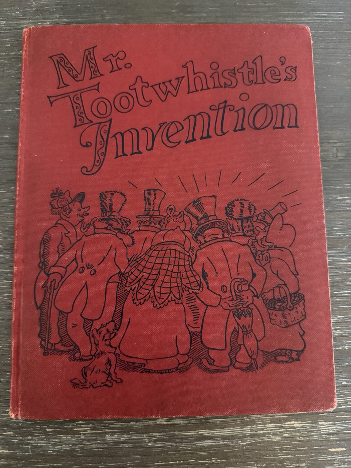 Vintage Children’s Book Mrs. Tootwhistle’s Invention by Peter Wells 1942 HC