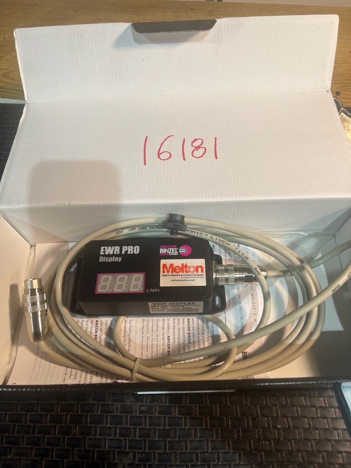 Abicor Binzel 514.1013.1 EWR Pro Display Abicor Binzel 514.1013.1 EWR Pro Display
