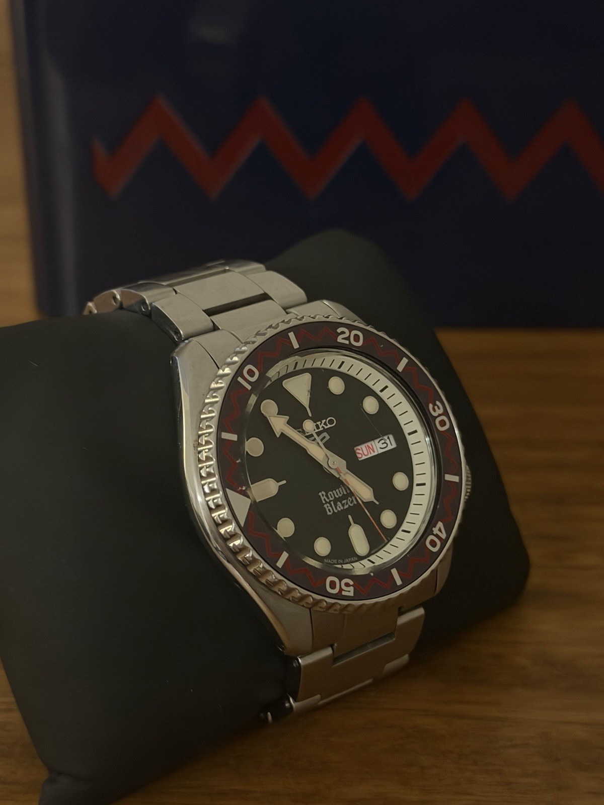 Seiko 5 Sports x Rowing Blazers SRPG51 Zig Zag #299/500 Limited Edition