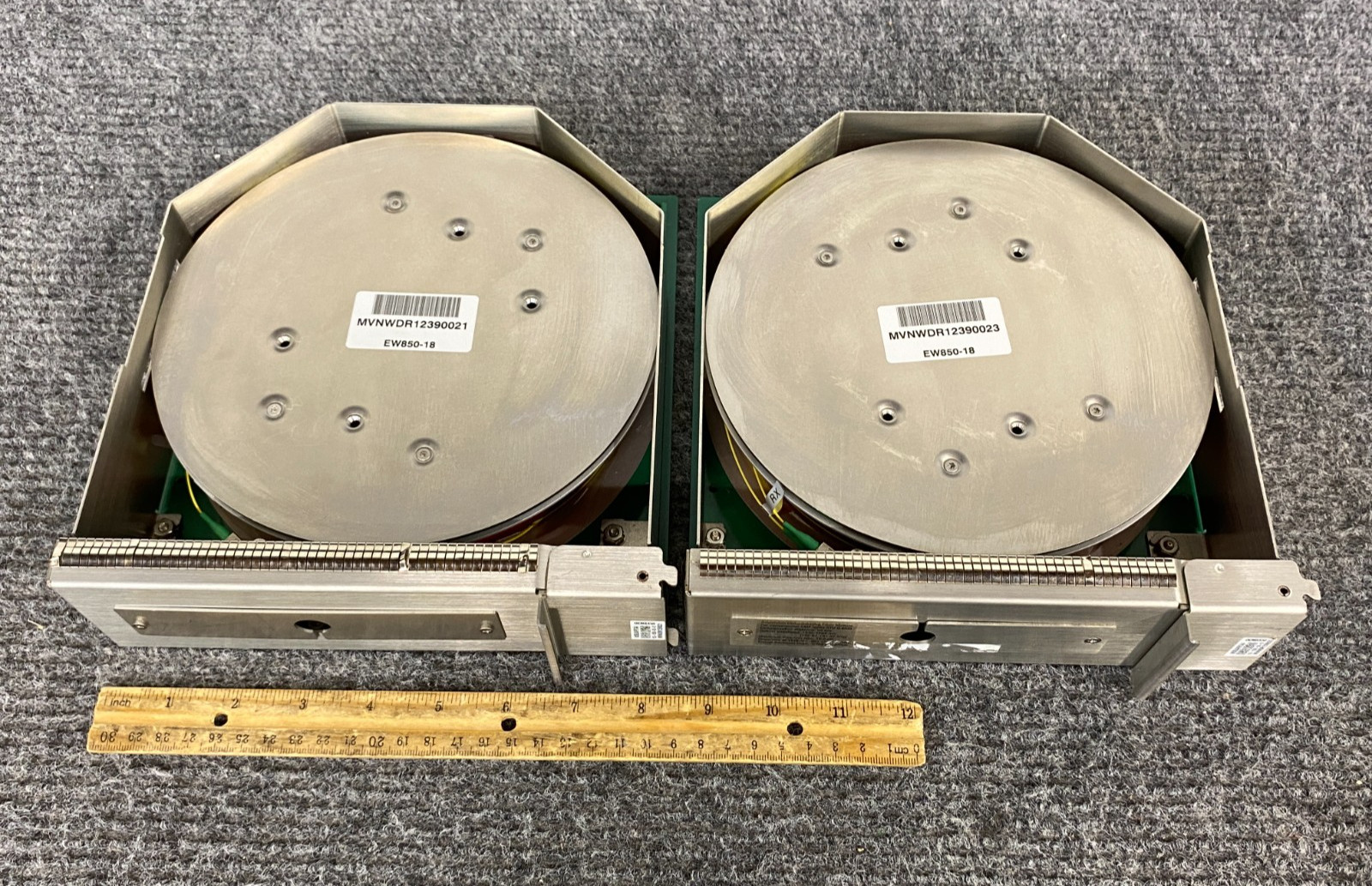 Lot of 2 ADVA DCMSX50 80km Dispersion Compensating Fiber Modules (As Is) Lot of 2 ADVA DCMSX50 80km Dispersion Compensating Fiber Modules (As Is)