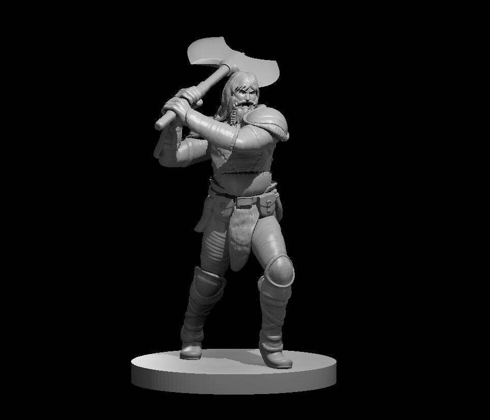 Berserker, choose Male or Female