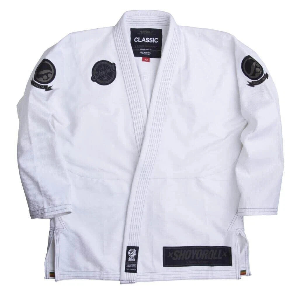Shoyoroll BJJ GI Japan Competitor Batch 51 White Jiu Jitsu Uniform *with bag
