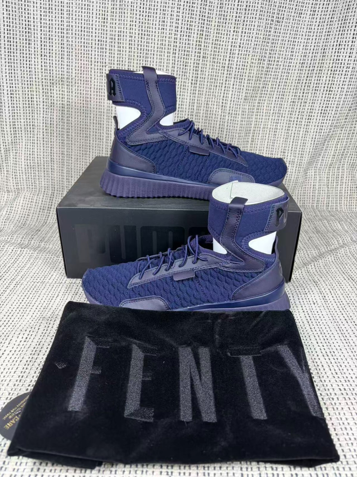 Puma Wmns Fenty Mid Geo 'Evening Blue' Women's Shoes 191231-02 Puma Wmns Fenty Mid Geo 'Evening Blue' Women's Shoes 191231-02