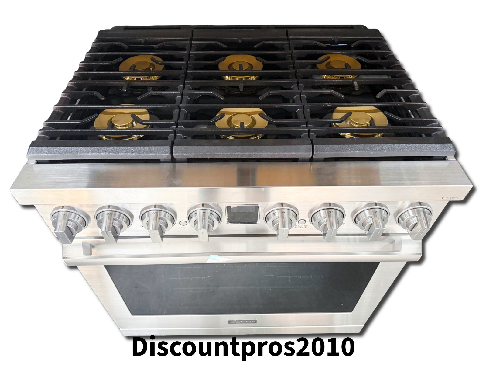 Dacor DOP36P86DLS 36″ Stainless Steel Transitional Gas Range — DISPLAY MODEL