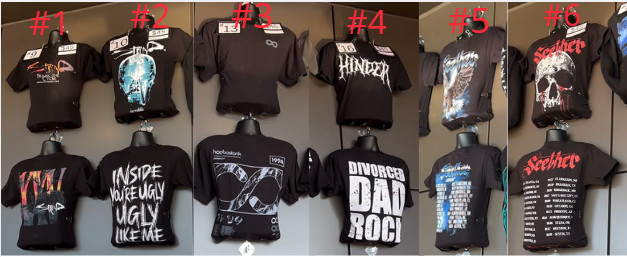 Staind Seether Hinder Hoobastank T Shirt Concert Merch 2026 Reprint