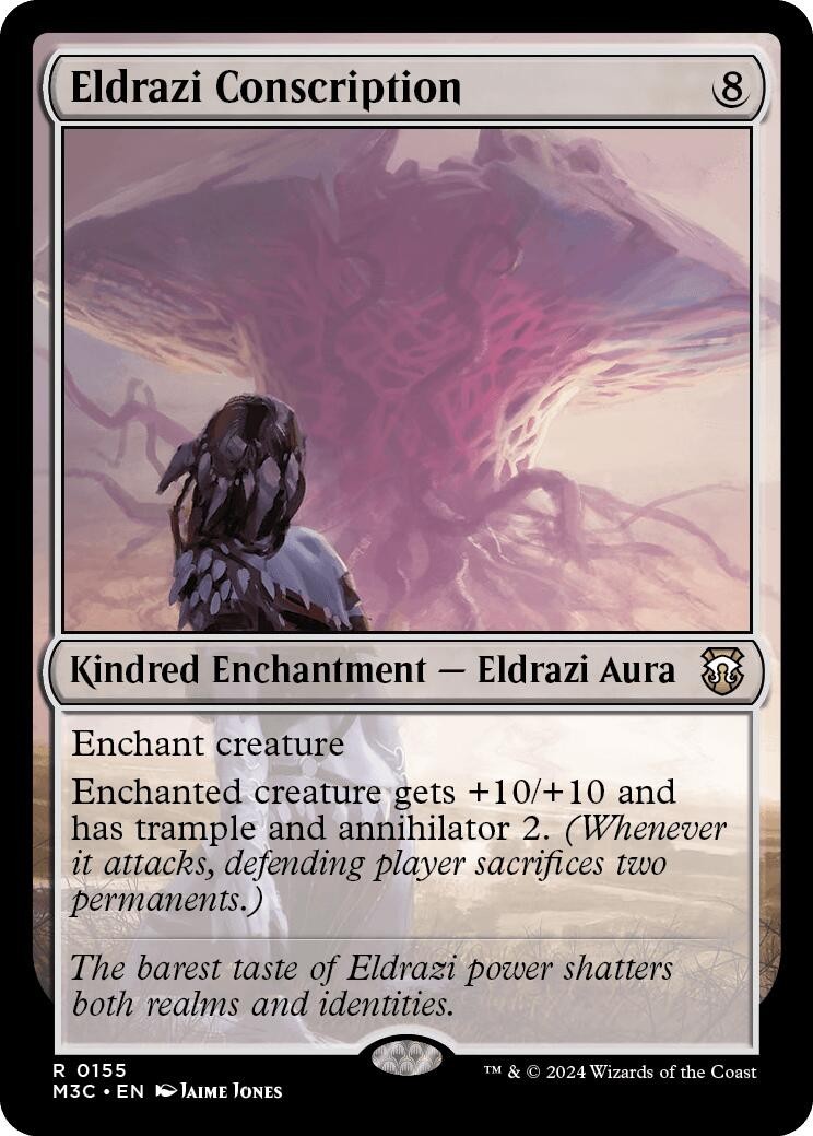MTG M3C R Eldrazi Conscription #155 NM MTG M3C R Eldrazi Conscription #155 NM