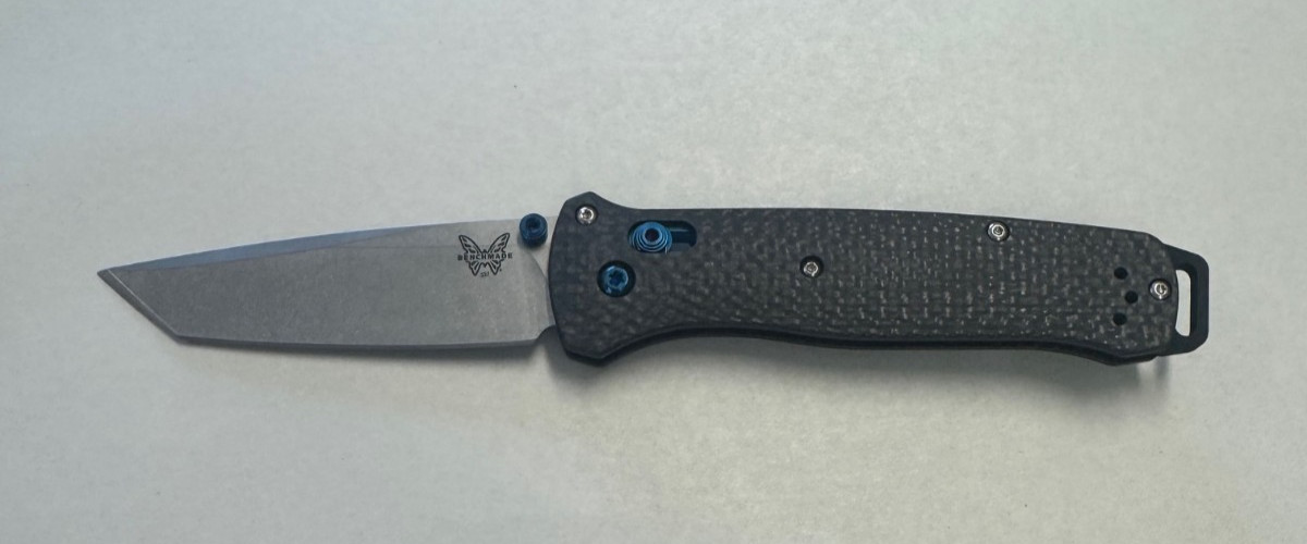 Benchmade 537-09 Bailout Tanto M390 Blade Carbon Fiber Handle