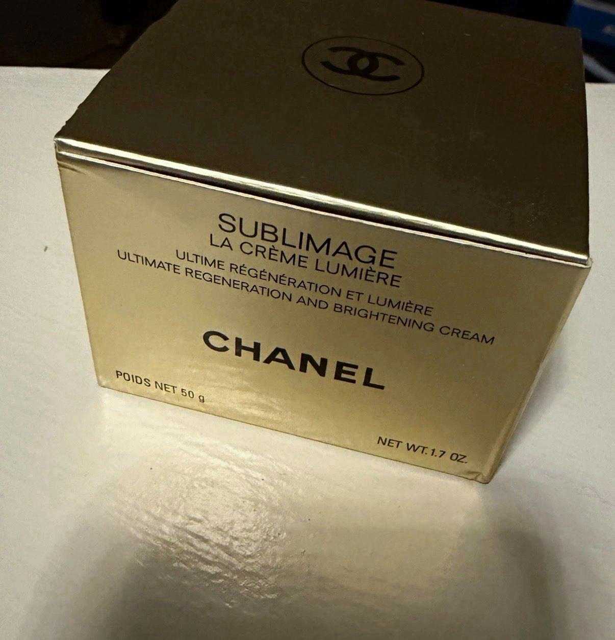 CHANEL Sublimage La Creme Lumiere Brightening Moisturizing Cream 1.7 oz