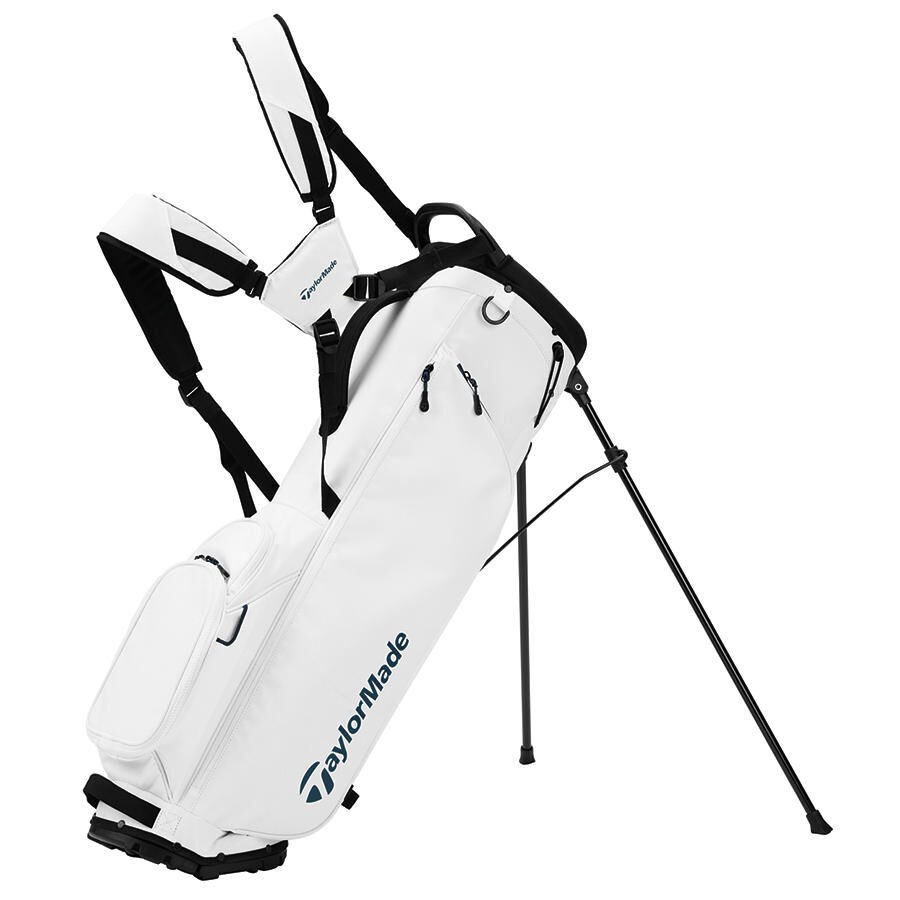FLASHSALES - TaylorMade FlexTech Junior Stand Bag White Grey FLASHSALES - TaylorMade FlexTech Junior Stand Bag White Grey