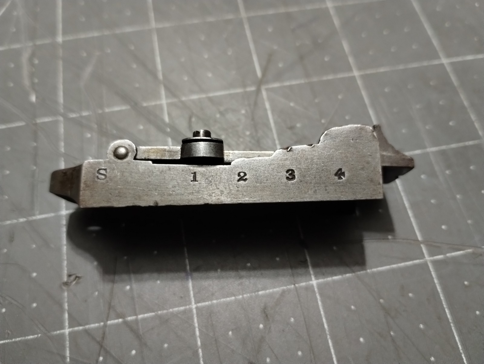 Original Remington Rolling Block Rifle Rear Sight. 50-70?