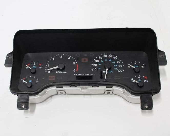 1997-2000 Jeep Wrangler Speedometer Tachometer Instrument Gauge Cluster MPH Oem