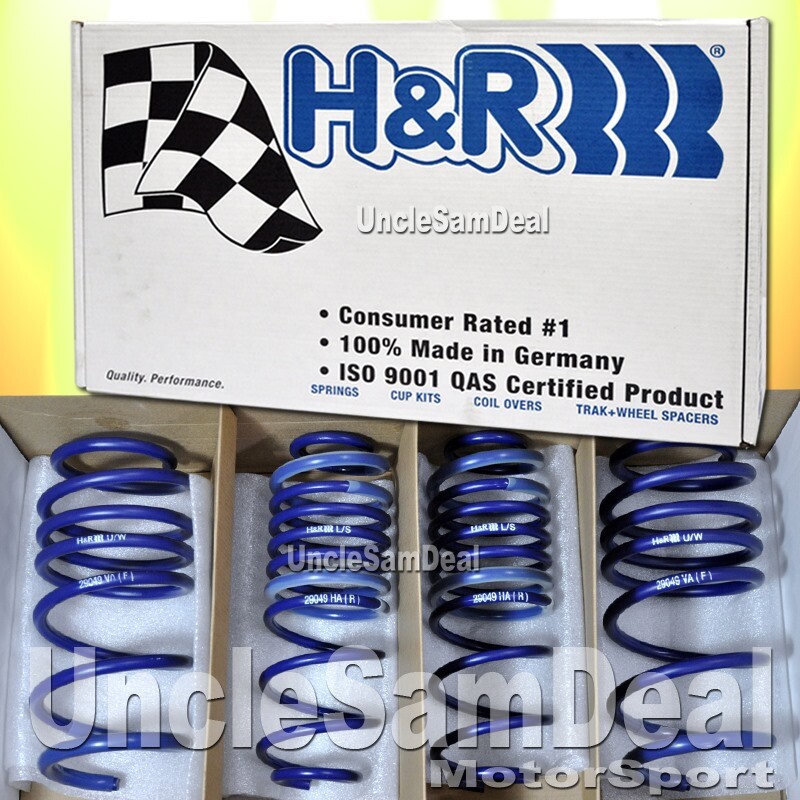 H&R LOWERING SPORT SPRINGS FOR 06-13 MAZDA 6 4 DOOR SEDAN 1.4