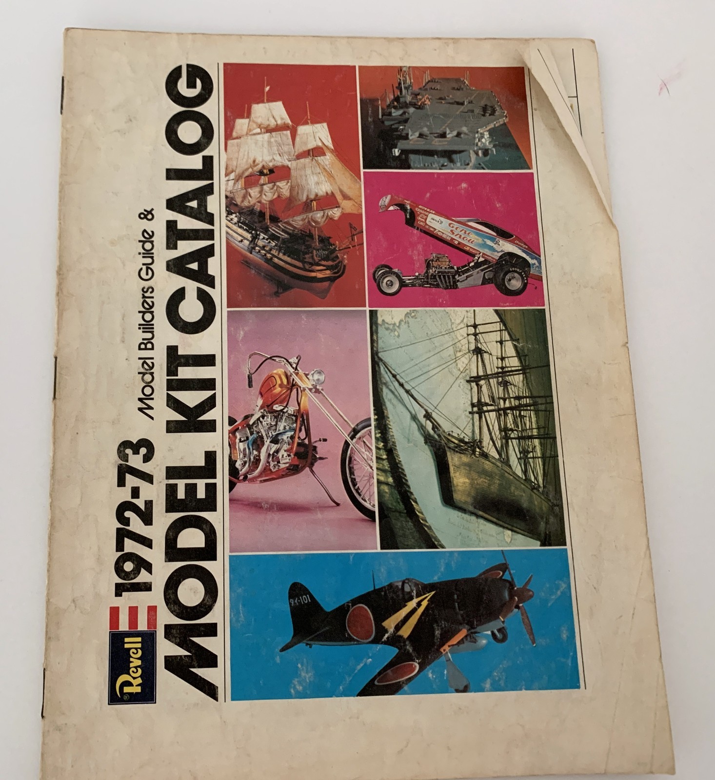Vintage Revell 1972-73 Model Kit Catalog Vintage Revell 1972-73 Model Kit Catalog