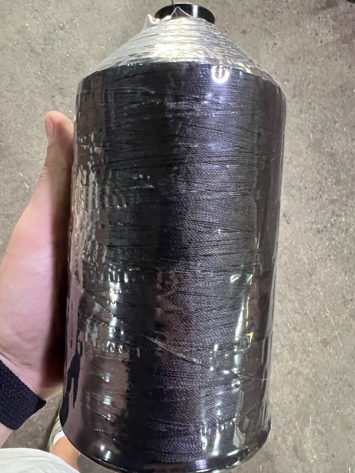 A&E Anefil Bonded Nylon Thread T-210 Black 32oz Cone Heavy Duty Sewing Tex210