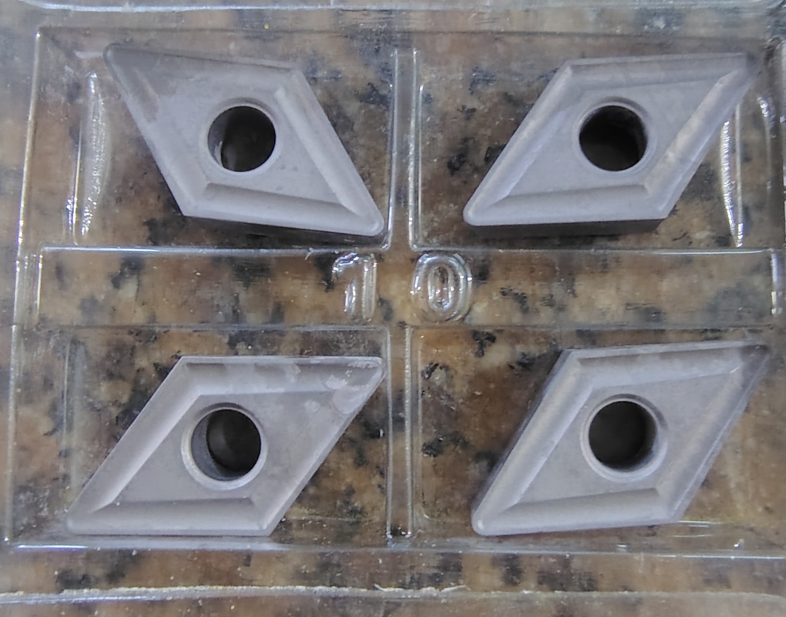 🗽 NOS KENNAMETAL DNMG 543 K45  CARBIDE INDEXABLE INSERTS 5PCS