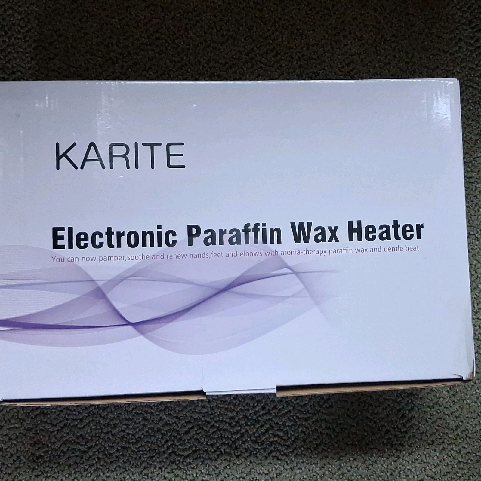 KARITE Electronic Paraffin Wax Heater Touch Induction Temp Display w/stuff