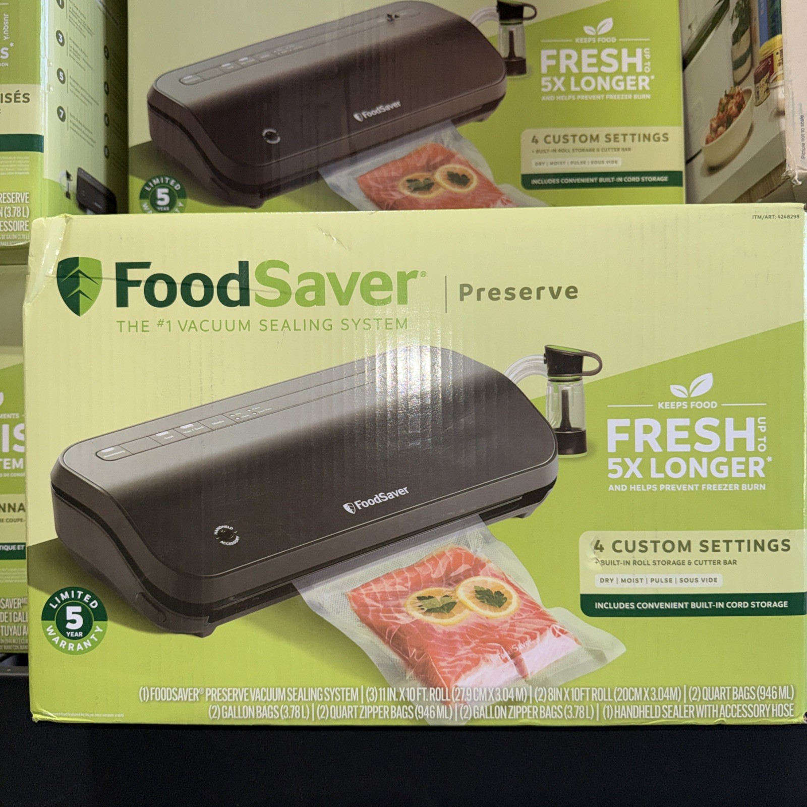 FoodSaver VS2280 Vacuum Sealing Food Storage System w/ Handheld + Bags & Rolls FoodSaver VS2280 Vacuum Sealing Food Storage System w/ Handheld + Bags & Rolls